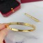 Cartier Love Bracelet Narrow diamond-paved with Screwdriver Yellow Gold