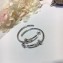 Cartier juste un clou Earrings with Diamonds White Gold
