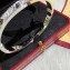 Cartier Black Love Bracelet diamond-paved White Gold