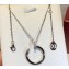 Cartier juste un clou necklace with Diamonds White Gold