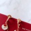 Cartier amulette de Earrings Black and White