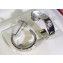 Cartier Love Earrings with 2 Diamonds White Gold