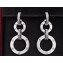 Cartier Dicyclic Love Earrings White Gold