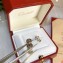 Cartier Love Earrings Mini White Gold