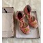 Gucci GG Matelassé Canvas Platform Espadrilles Sandals Pink 2020