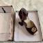 Gucci GG Matelassé Canvas Platform Espadrilles Sandals Coffee 2020