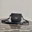 Prada Saffiano Leather Shoulder Bag 1BD249 Black 2020