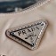 Prada Re-Edition 2005 Nylon Shoulder Hobo Bag 1BH204 Mirror Patches Beige 2020