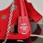 Prada Re-Edition 2005 Nylon Shoulder Hobo Bag 1BH204 Mirror Patches Red 2020