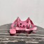 Prada Re-Edition 2005 Nylon Shoulder Hobo Bag 1BH204 Mirror Patches Pink 2020