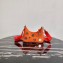 Prada Re-Edition 2005 Nylon Shoulder Hobo Bag 1BH204 Mirror Patches Orange 2020