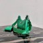 Prada Re-Edition 2005 Saffiano Leather Shoulder Hobo Bag 1BH204 Green 2020