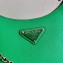 Prada Re-Edition 2005 Saffiano Leather Shoulder Hobo Bag 1BH204 Green 2020