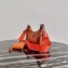 Prada Re-Edition 2005 Saffiano Leather Shoulder Hobo Bag 1BH204 Orange 2020