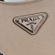 Prada Re-Edition 2005 Saffiano Leather Shoulder Hobo Bag 1BH204 Beige 2020