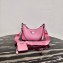 Prada Re-Edition 2005 Saffiano Leather Shoulder Hobo Bag 1BH204 Pink 2020