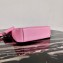 Prada Re-Edition 2005 Saffiano Leather Shoulder Hobo Bag 1BH204 Pink 2020
