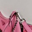 Prada Re-Edition 2005 Saffiano Leather Shoulder Hobo Bag 1BH204 Pink 2020