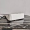 Prada Re-Edition 2005 Saffiano Leather Shoulder Hobo Bag 1BH204 White 2020