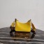 Prada Re-Edition 2005 Saffiano Leather Shoulder Hobo Bag 1BH204 Yellow 2020