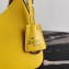 Prada Re-Edition 2005 Saffiano Leather Shoulder Hobo Bag 1BH204 Yellow 2020