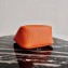 Prada Leather Bucket Handbag 1BG335/1BC127 Orange 2020