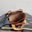 Prada Leather Bucket Handbag 1BG335/1BC127 Orange 2020
