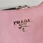 Prada Leather Hobo Bag 1BC132 Pink 2020