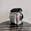 Prada Nylon Backpack Bag 2VZ135 Black/Gray 2020