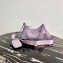 Prada Re-Edition 2005 Nylon Shoulder Hobo Bag 1BH204 Lavender 2020