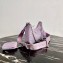 Prada Re-Edition 2005 Nylon Shoulder Hobo Bag 1BH204 Lavender 2020