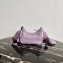 Prada Re-Edition 2005 Nylon Shoulder Hobo Bag 1BH204 Lavender 2020