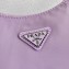 Prada Re-Edition 2005 Nylon Shoulder Hobo Bag 1BH204 Lavender 2020