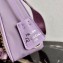 Prada Re-Edition 2005 Nylon Shoulder Hobo Bag 1BH204 Lavender 2020