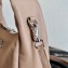 Prada Leather Hobo Bag 1BC132 Nude 2020
