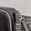 Prada Brique Saffiano Leather Cross-Body Bag 2VH070 Black/Red Logo 2020
