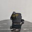 Prada Nylon Bandoleer Cross-Body Bag 2VH112 Black/Yellow Logo 2020
