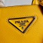 Prada Saffiano Leather Handbag 1BA269 Yellow 2020