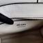 Prada Saffiano Leather Handbag 1BA269 White 2020