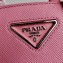 Prada Saffiano Leather Handbag 1BA269 Pink 2020