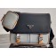 Prada Nylon Shoulder Bag 2VD769 Black/Gray 2020