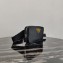 Prada Nylon Belt Bag 2VL977 Black/Yellow Logo 2020