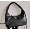 Prada Leather Hobo Bag 1BC132 Black 2020