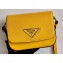 Prada Saffiano Leather Shoulder Bag 1BD249 Yellow 2020