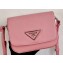 Prada Saffiano Leather Shoulder Bag 1BD249 Pink 2020