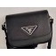 Prada Saffiano Leather Shoulder Bag 1BD249 Black 2020