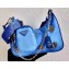 Prada Re-Edition 2005 Nylon Shoulder Hobo Bag 1BH204 Mirror Patches Blue 2020