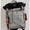 Prada Nylon Backpack Bag 2VZ135 Black/Gray 2020