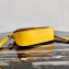 Prada Saffiano Leather Shoulder Bag 1BD249 Yellow 2020