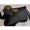 Prada Nylon Cross-Body Bag 2VH113 Black/Yellow Logo 2020